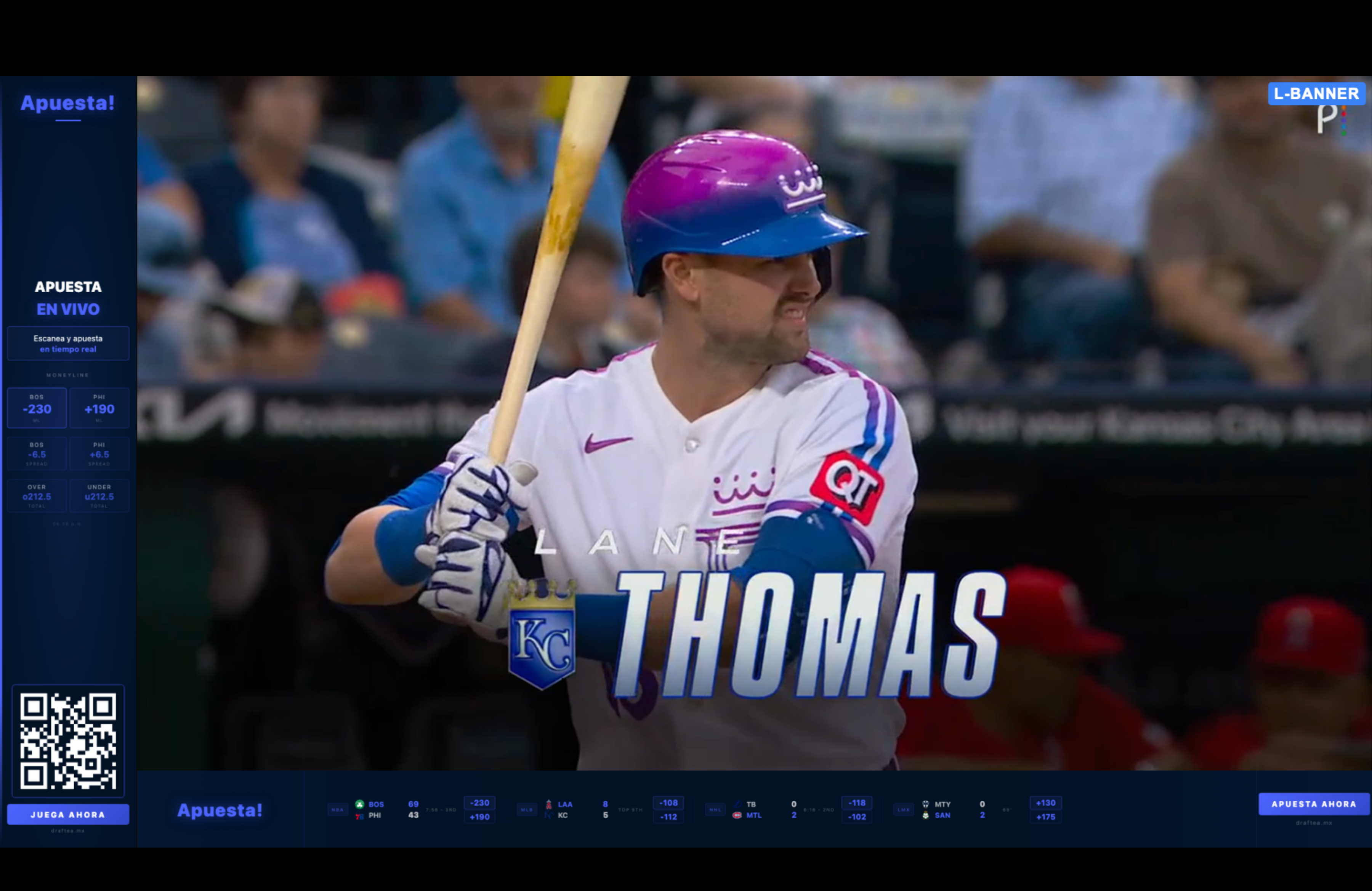 MLB · L-Banner en vivo
